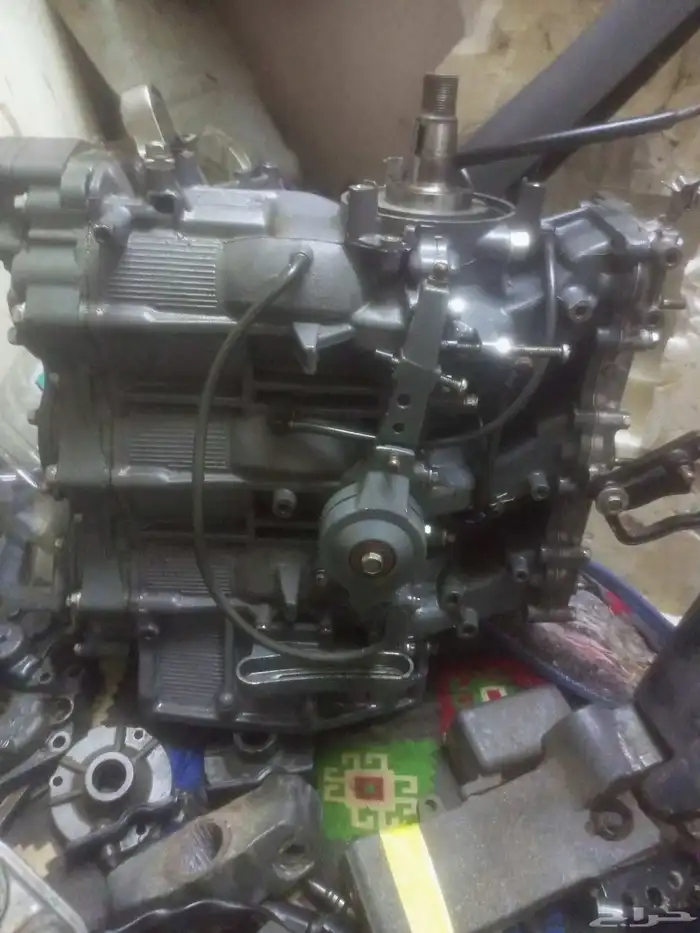 مكاين ياماها وقطع غيار زيرو 75 او 85 حاله جيده 2