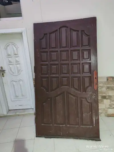 ثمانيه ابواب خشب زان مستعمله 3