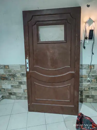 ثمانيه ابواب خشب زان مستعمله 4