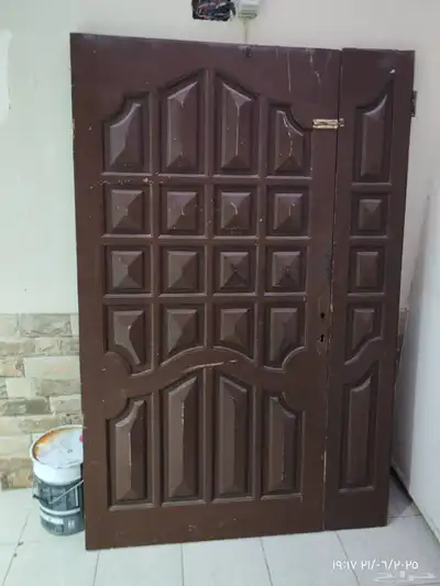 ثمانيه ابواب خشب زان مستعمله 1