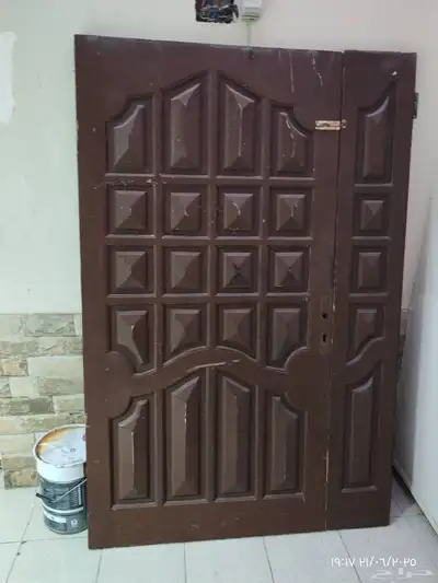 ثمانيه ابواب خشب زان مستعمله 2
