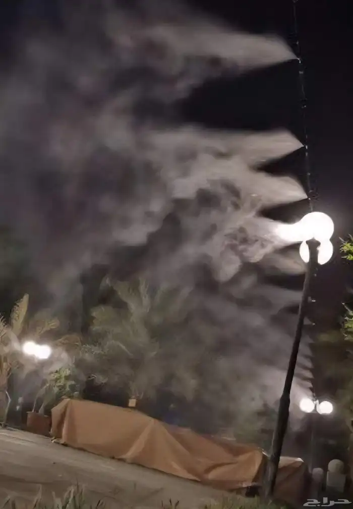 جهاز رذاذ لتبريد و تلطيف الأجواء متوفر تابي وتمارا 2
