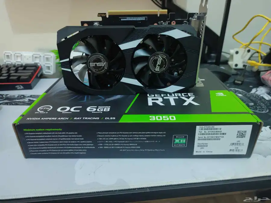 كرت شاشة rtx 3050 0