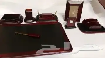 لهواة الفخامة والذوق الرفيع طقم مكتب جميل جدا 9 قطع 7