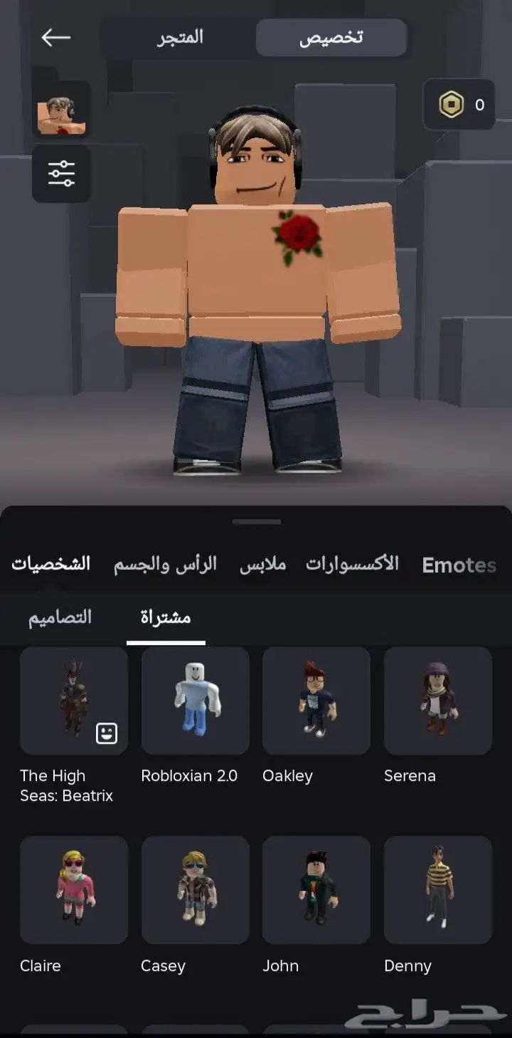 حساب روبلوكس 8