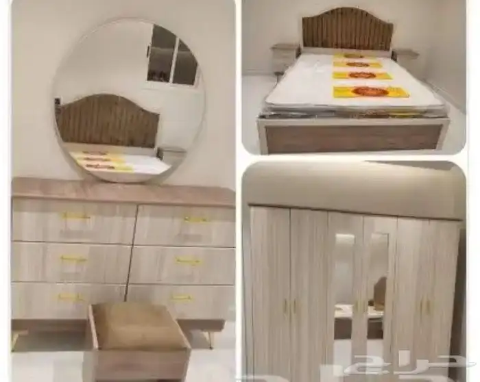 غرف نوم جديد وطني ست قطع 13