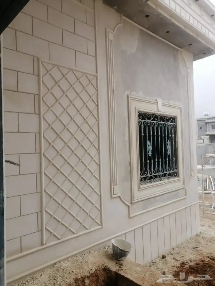 لياسه ملونه وديكورات خارجيه بديل الحجر الطبيعي 4
