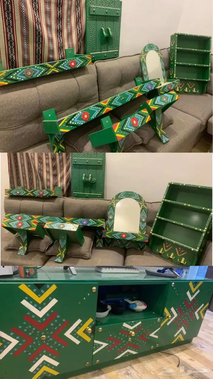 ارفف و طاولة تلفزيون شعبي للبيع 0