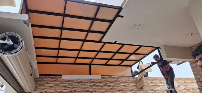 مضلات سواتر خيام برجولات غرف زجاجيه بديل خشب داخلي وخارجي 0