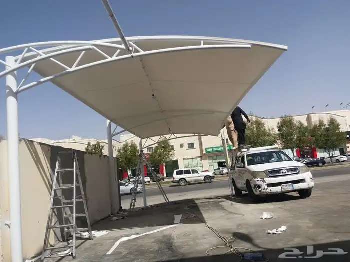 مظلات سيارات سواتر حداد 7