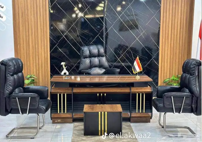 جديد اثاث طقم مكاتب كامل مودرن وكنب مكتبي متوفر (وموجود الت 20