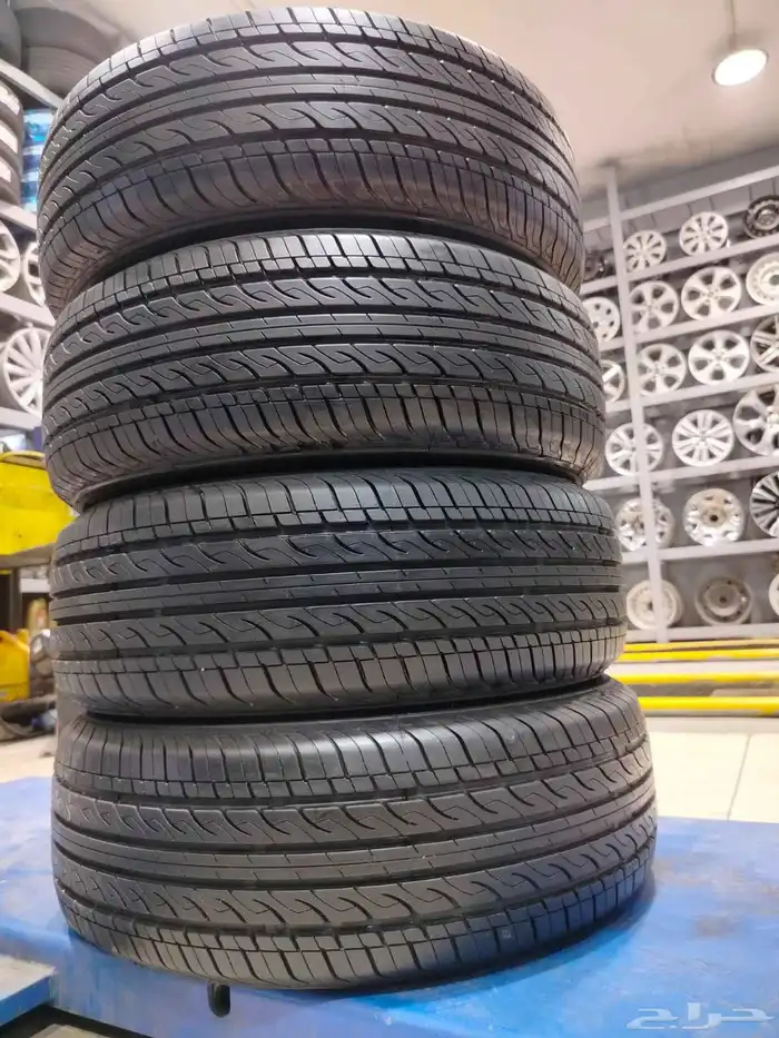طقم كفرات تايلندي اخ الجديد مقاس 215 60 16 تاريخ 2025 5