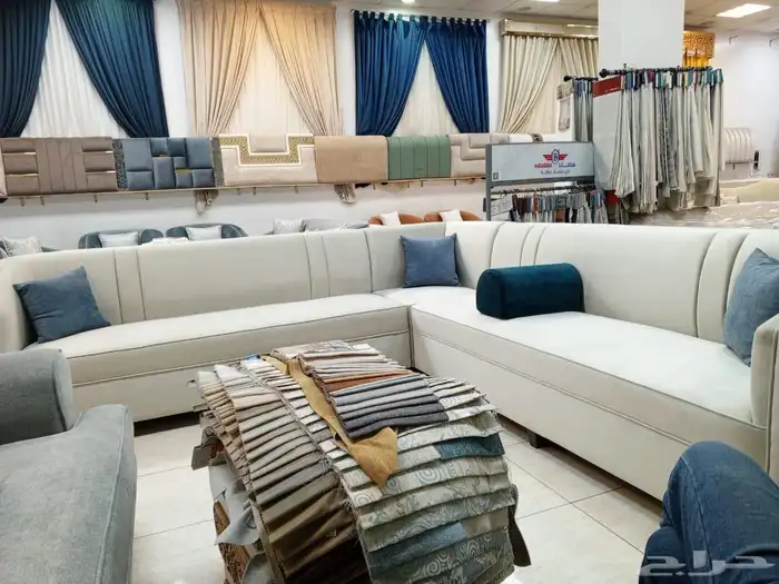 مفروشات الرياض  تفصيل جميع انواع الكنب والجلسات الارضي والس 4