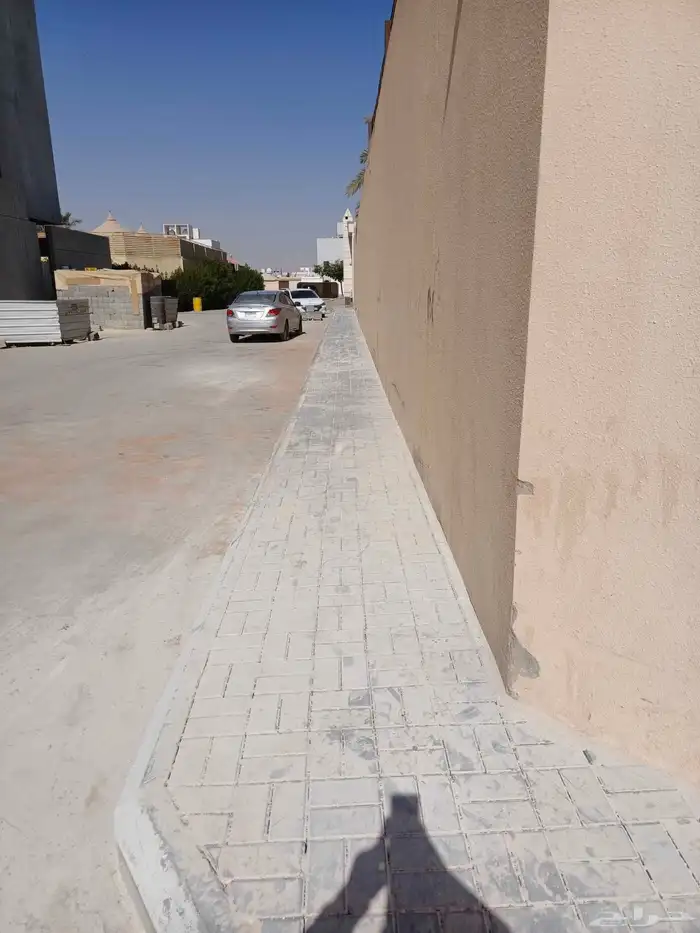 تبليط ارصفه وعمل انتر لوك 7