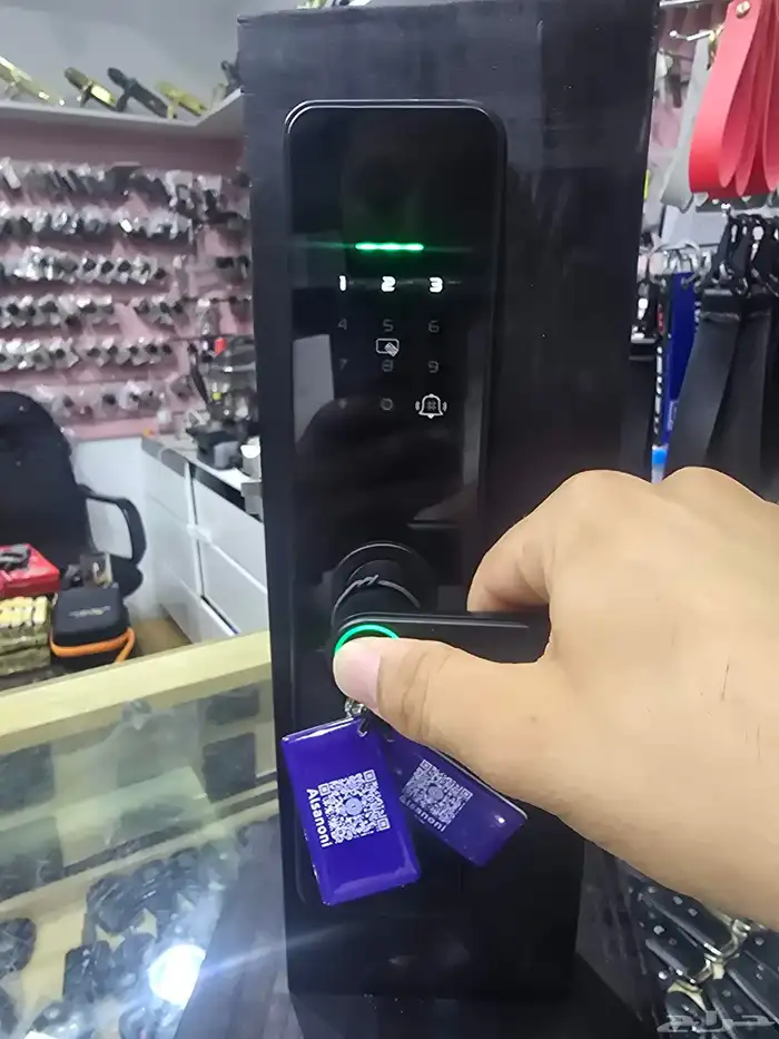اقفال ذكيه مع تركيب مع البرمجه 2