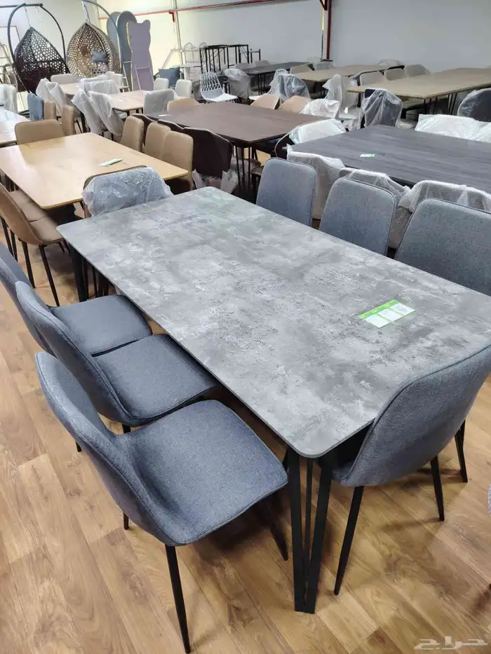8 chair with table 5