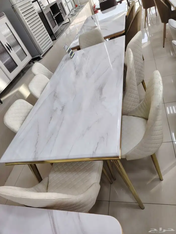 8 chair with table 4