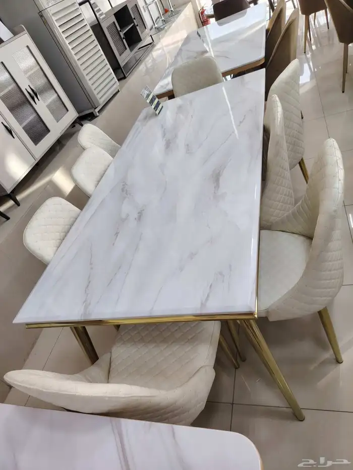 8 chair with table 3
