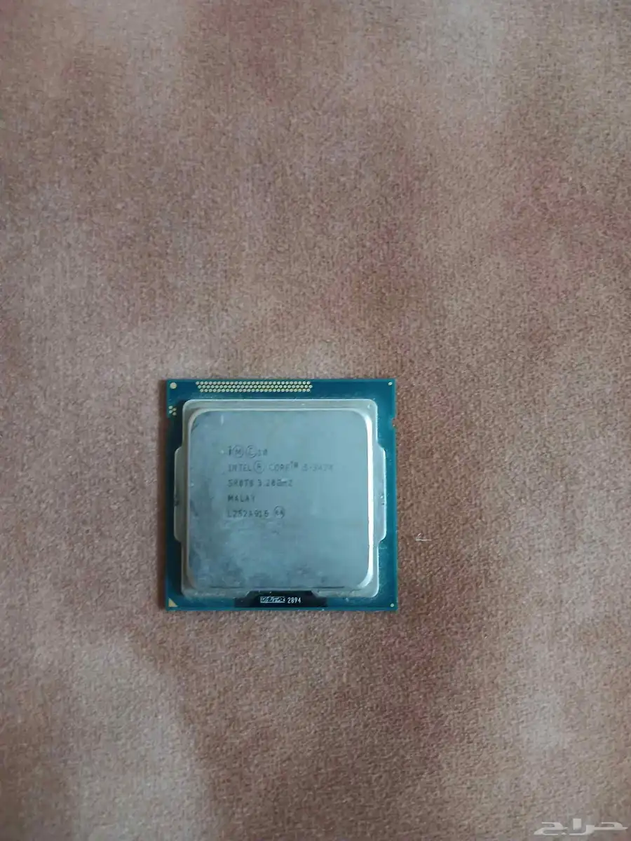 معالج انتل كور i5-3470 3.20GHz مع مشتت الحرارة (المبرد) 0