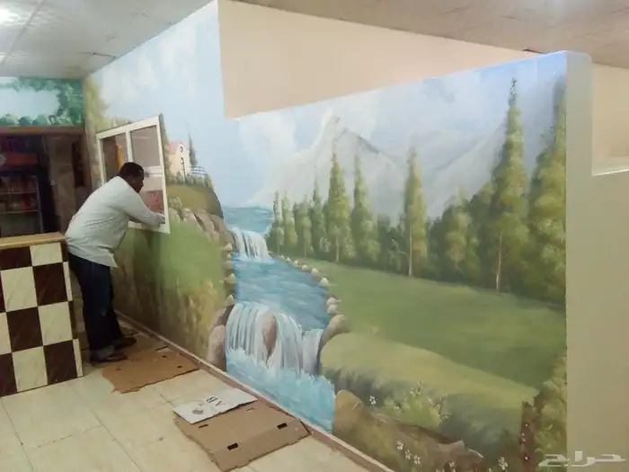 رسام جدران جدة ومكه والمدينة 3