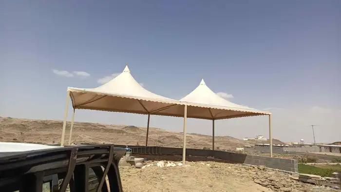 مظلات سواتر برجولات للخيام بيت الشعر خيمه 1