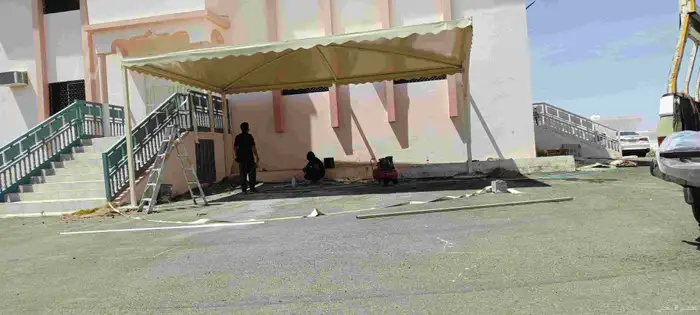 مظلات سواتر برجولات للخيام بيت الشعر خيمه 9