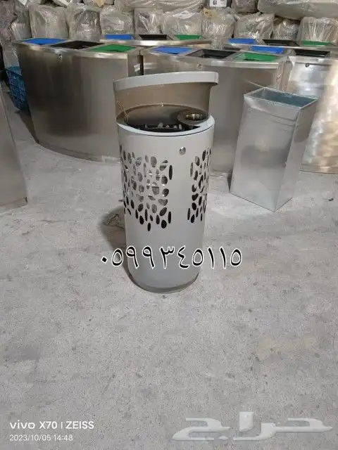 سلات زبالة مهملات حاويات نظافة قمامة داخلي وخارجي 0