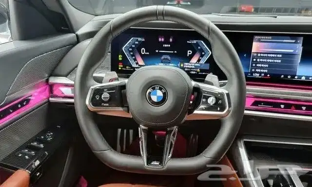 BMW 740I M Sport 2024 استيراد من كوريا 9