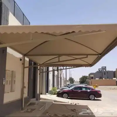 حداد مظلات هنجار سواتر مظلات جلسات حديد كلادينج قماش كوري 5