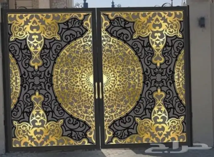 باب حديد ليزر 3