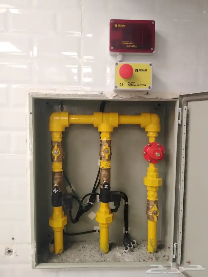 تمديد غاز مركزي وصيانه وتشغيل 5