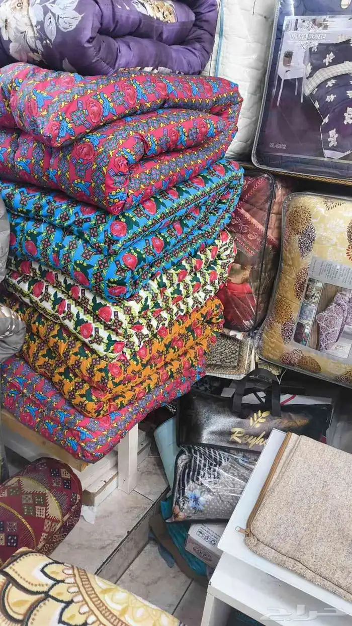 مراتب فرش لحافات وطني مخمل فرو 0