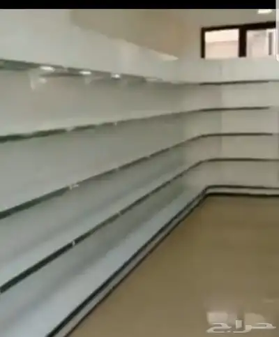 رفوف سوبر ماركت بقالةاستندات صيدليةخانات مستودع جديد ومستخدم 0