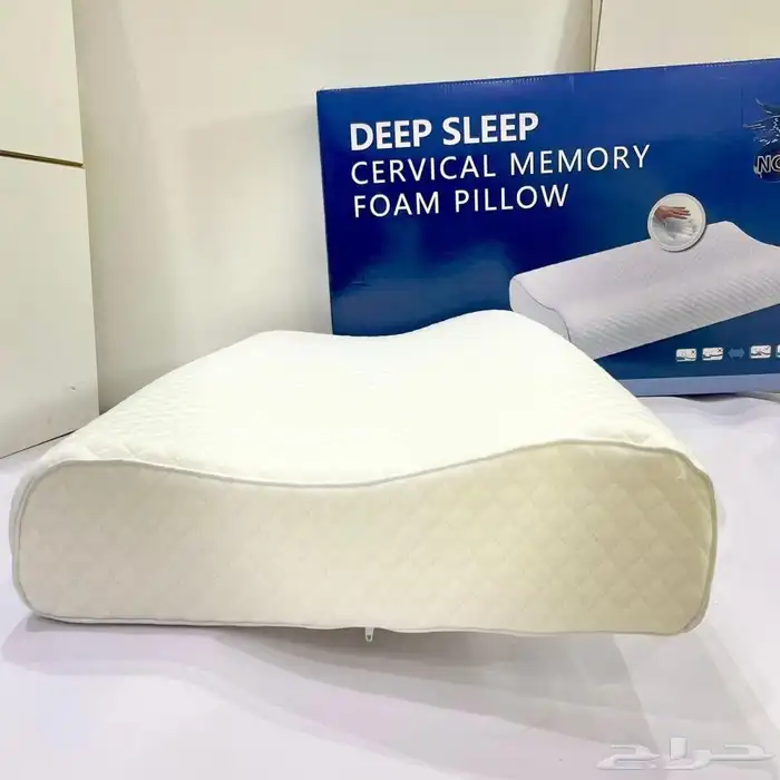 مخدة deep sleep cervical memory مقاس 60 45 4