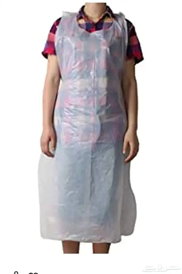 مريول نايلوا للمطاعم عدد كرتون فيها8أكياس كل كيس 80 حبة ع ال 0