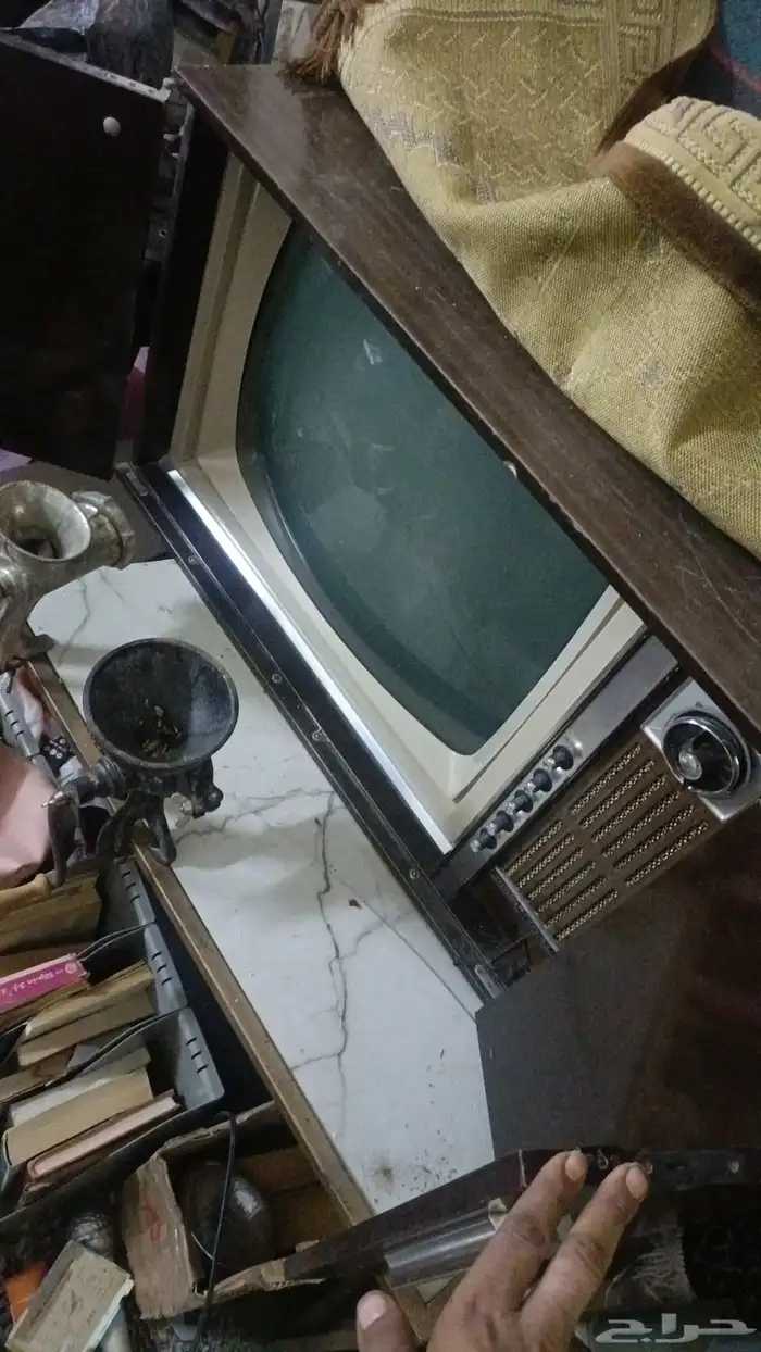 تلفزيون JVC قديم (تراثي) موديل Nivyco-Vision - تحفة فنية لعش 5
