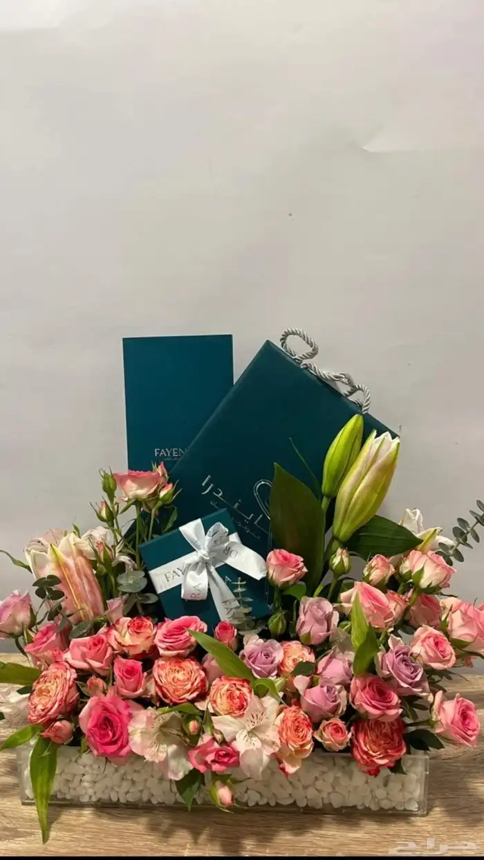 ورد هدايا  بوكيه  فازات_ورد  حي الموسى توصيل_طلبات  توصيل_ 5