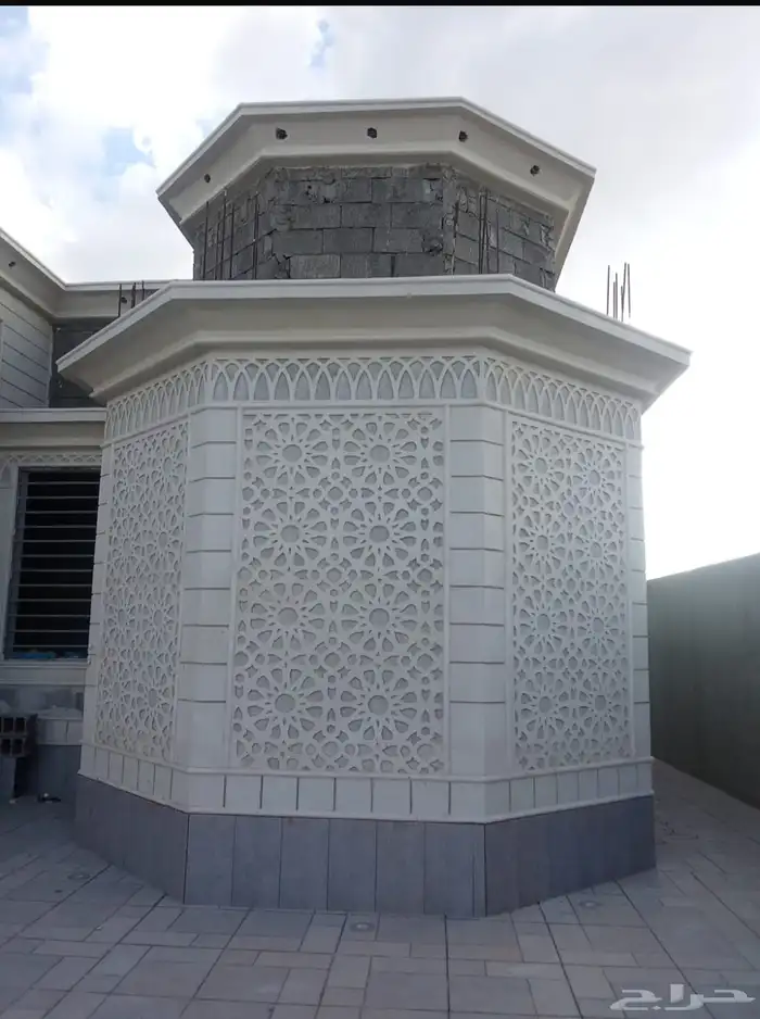 لياسه ملونه وديكورات خارجيه بديل الحجر الطبيعي 9