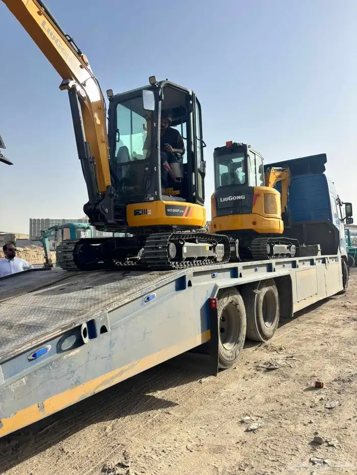 بوكلين حفارة صغير موديلات 2025 للإيجار Excavator for rent  2 1