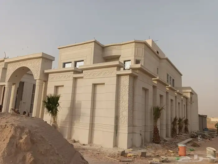 لياسه ملونه وديكورات خارجيه شبيه الحجر الطبيعي 1