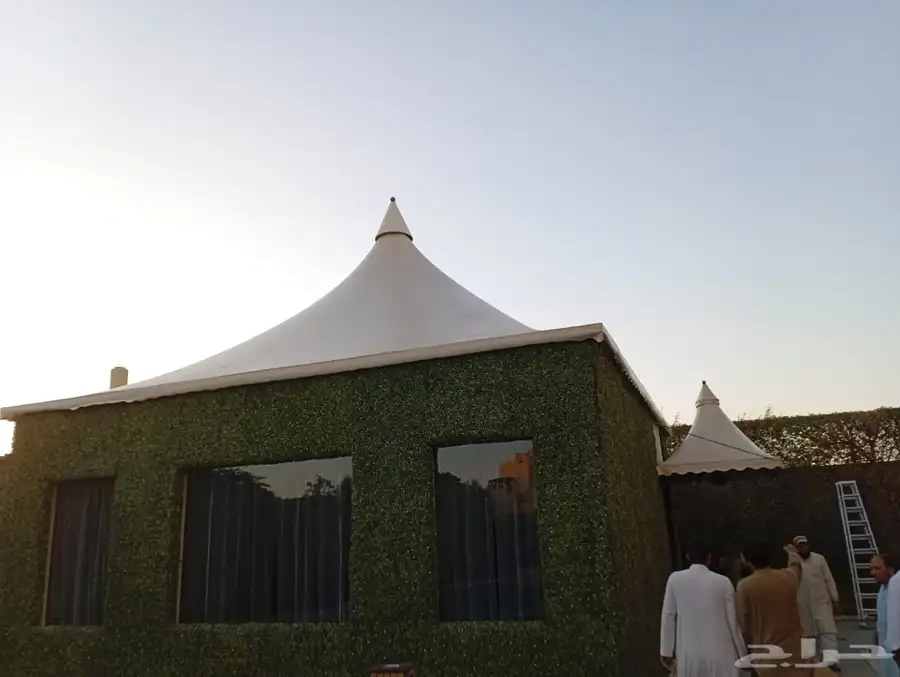 تفصيل مظلات قبب بلاستيك مقاوم للحريق للتواصل 1