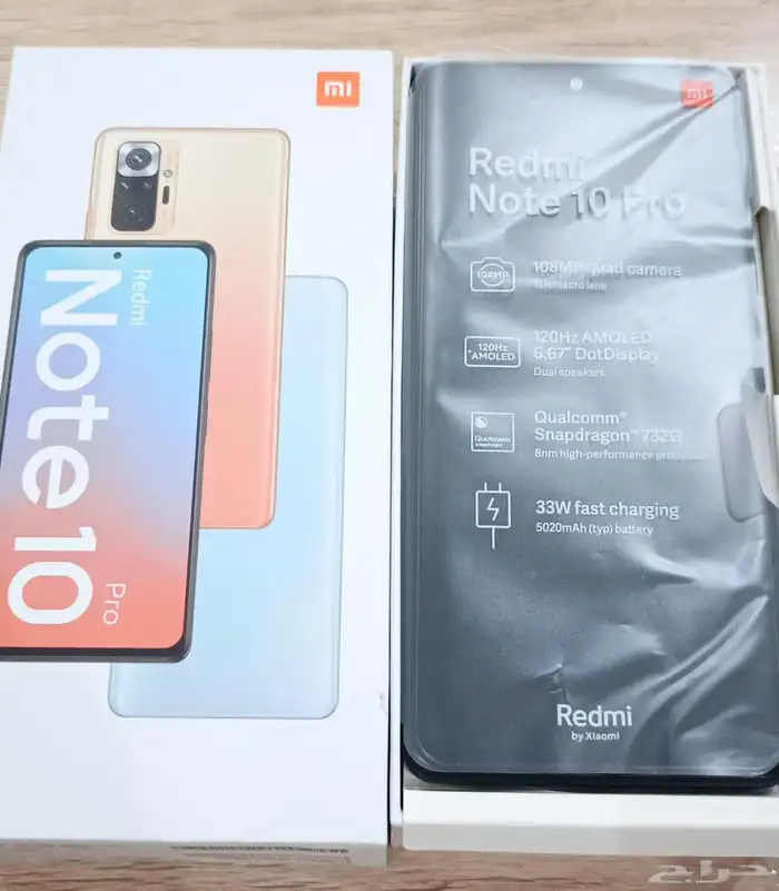 جوال شاومي موديل ريدمي نوت 10 برو 4G مستخدم ونظيف للبيع 1