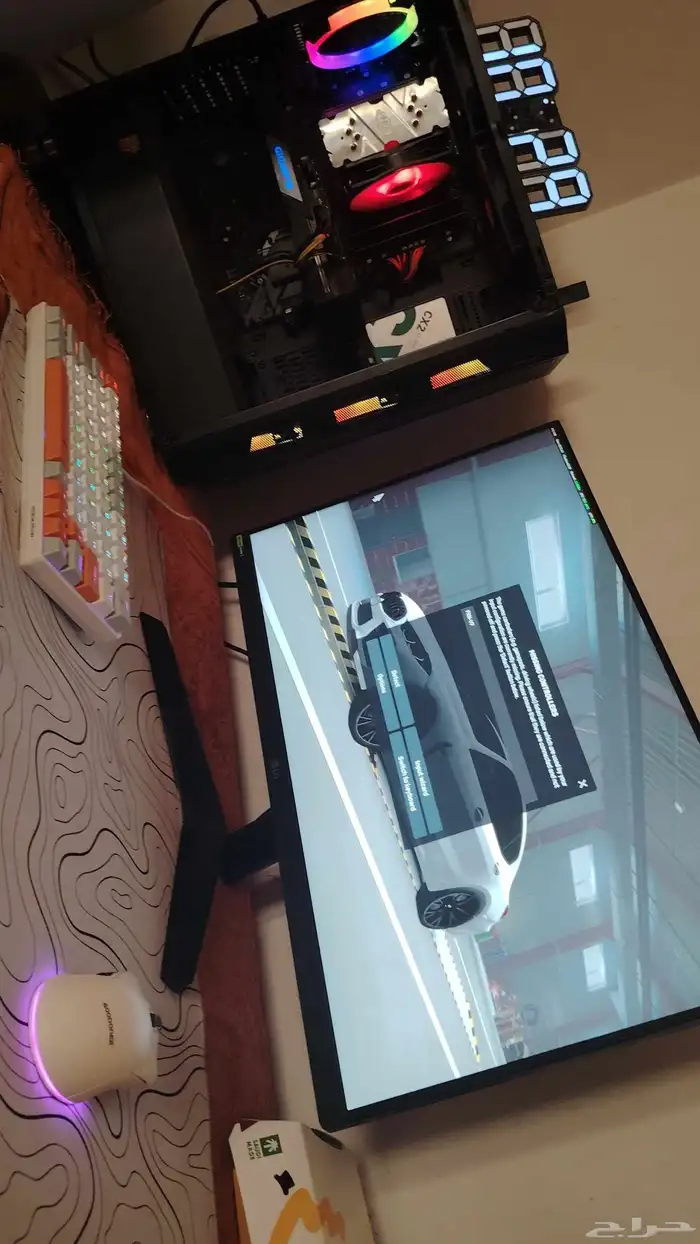 بي سي جيمينج مع ماوس ومعحون حراري ( بيع مستعجل ) 6