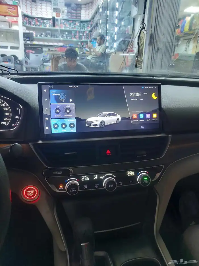 تركيب شاشه اكورد 2022مقاس 12انش مع تركيب كيمره اماميه وخلفي 0