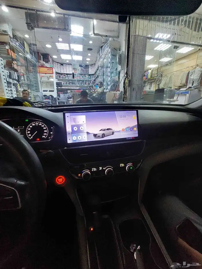 تركيب شاشه اكورد 2022مقاس 12انش مع تركيب كيمره اماميه وخلفي 2