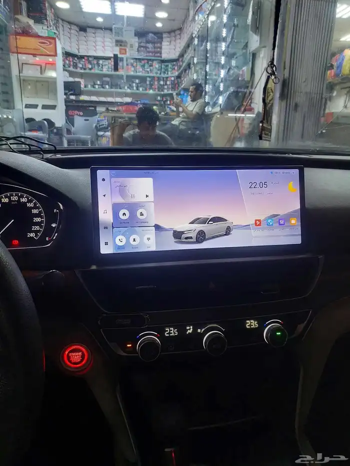 تركيب شاشه اكورد 2022مقاس 12انش مع تركيب كيمره اماميه وخلفي 1