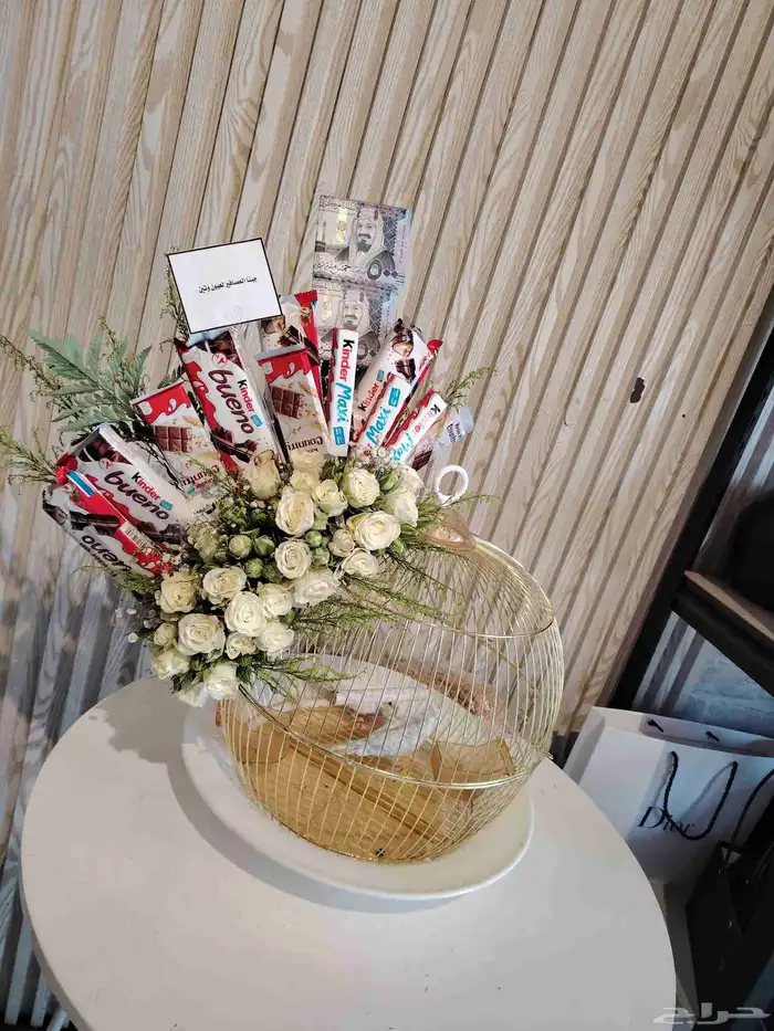 ورد هدايا  بوكيه  فازات_ورد  حي الموسى توصيل_طلبات  توصيل_ 0