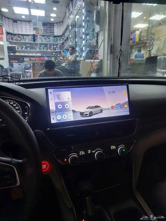 تركيب شاشه اكورد 2022مقاس 12انش مع تركيب كيمره اماميه وخلفي 4