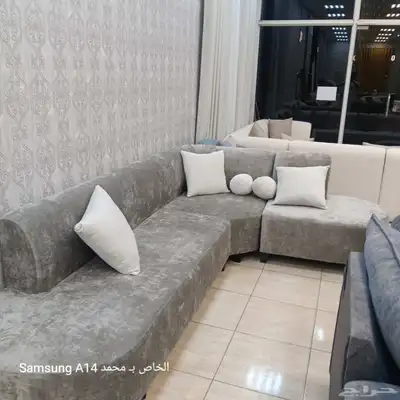 الركن الراقي تفصيل جميع انواع لكنب وستاير وتنجيد جميع الكنب 6
