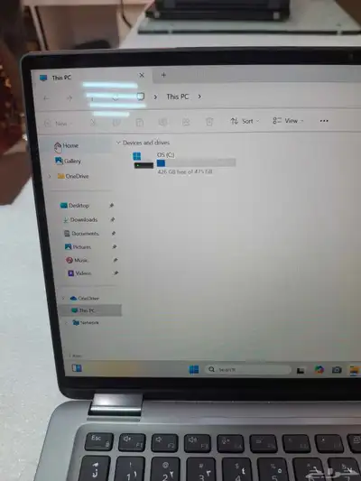 لاب توب ديل لاتيتيود 9410 بحالة ممتازة بدون خدوش 2 في 1 معدن 9